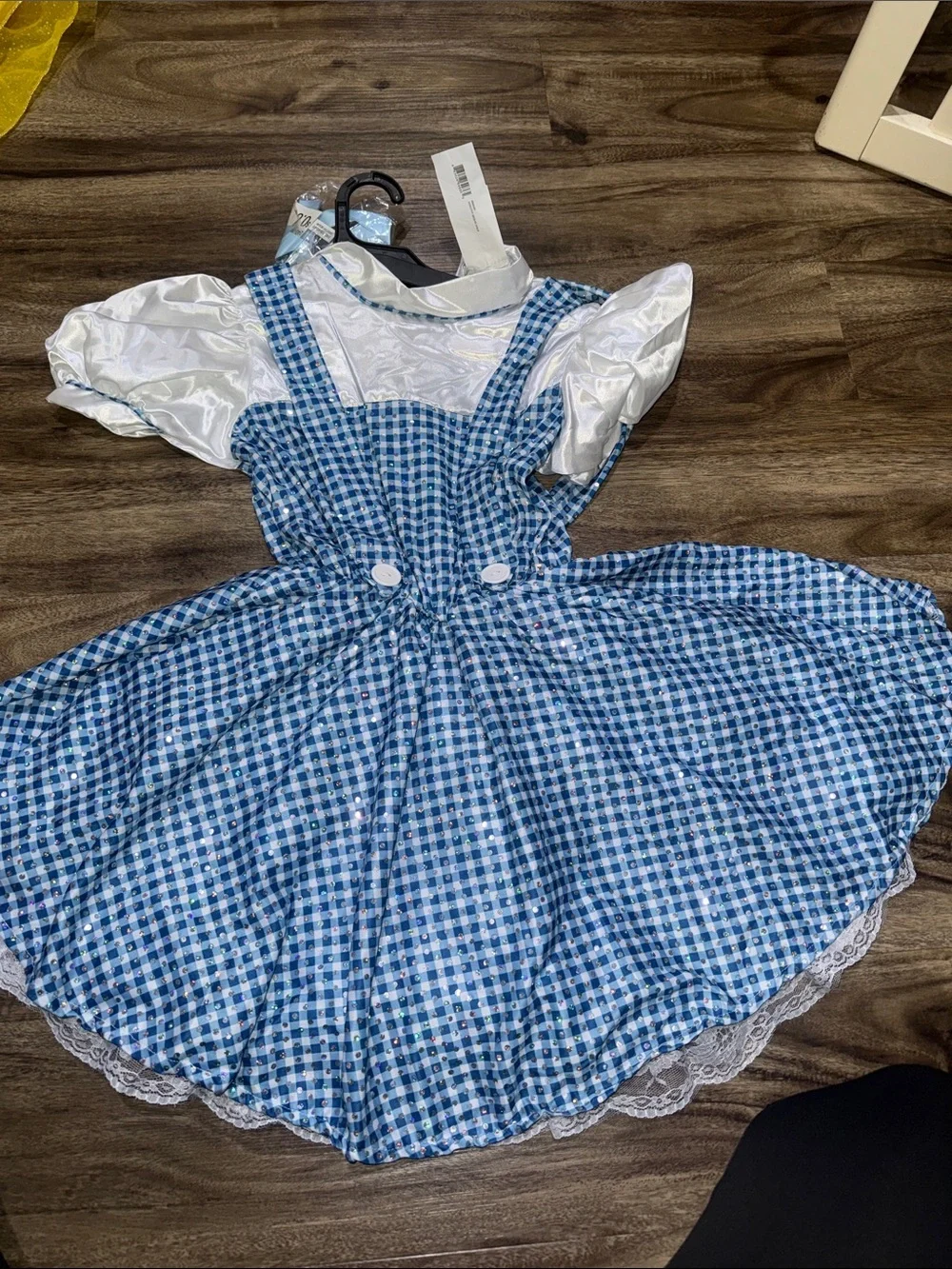 The Wizard of Oz Dorothy Kids' Halloween Costume Dress with Hair Bow
